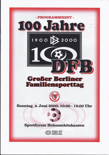 Programmheft zum